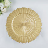 50 piezas, 13 pulgadas, platos de plástico, sol de otoño, dorados, ligeros y duraderos, reutilizables, perfectos para decoraciones de bodas, fiestas, Navidad, Halloween, suministros de vacaciones, platos decorativos de alta calidad y exquisitos.