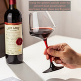 1pieza Estantería Integrada para Vino con Tallo - Metal Pulido para Amantes del Vino, Mantiene las Botellas de Vino Tinto con Tallo, Bandeja Decorativa para Exhibición en Armario de Vino, Portabotellas Elegante para Hogar y Eventos, Portabotellas de Vino