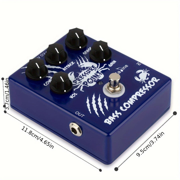 Caline CP-45 Pedal Compresor de Bajo True Bypass