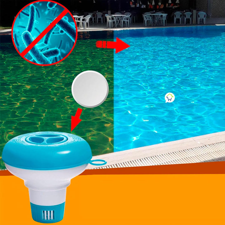 Dispensador De Cloro Piscina Flotante Portable 29040np