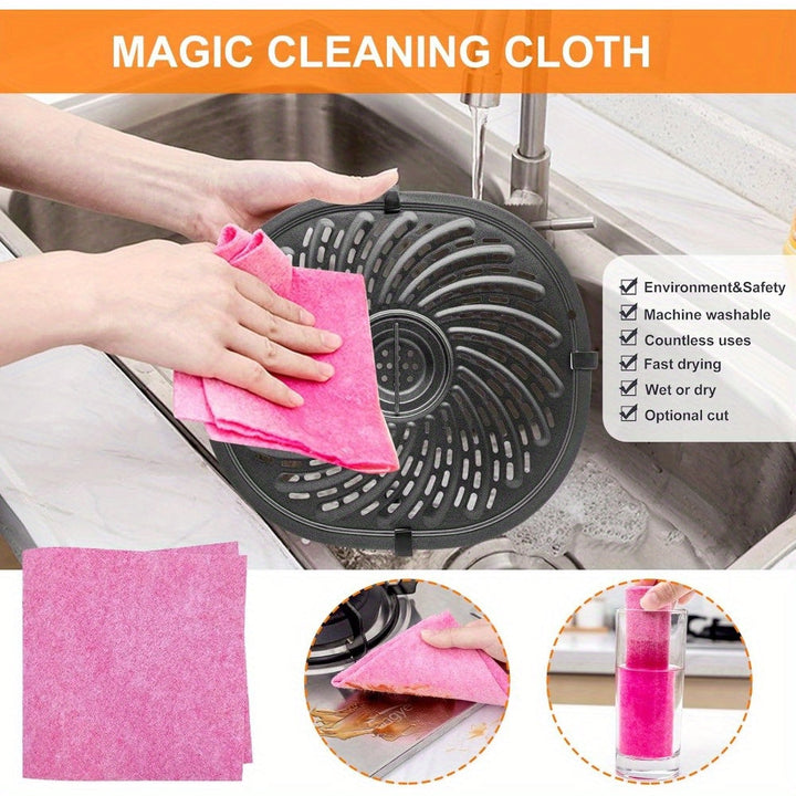 Bandeja y rejilla de repuesto para freidora de aire de acero inoxidable - Antiadherente, apto para lavavajillas, fácil de limpiar con diseño perforado para una cocción uniforme y alimentos fritos saludables, accesorios para freidora de aire