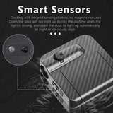 2 piezas de luz de puerta con alas de ángel, alimentada por baterías AAA, no incluidas, adecuada para varios modelos, ensamblaje de luz de piso de coche, sin batería.