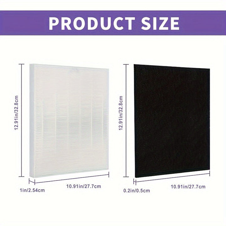 5 Piezas, Filtro De Repuesto True Hepa C545, Compatible Con El Purificador De Aire Winix C545, Equivalente Al Filtro S De Winix 1712-0096-00, 1 Filtro True HEPA De Grado H13, 4 Filtros De Carbón Activado