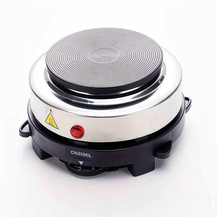 Estufa eléctrica multifuncional con control de temperatura, estufa eléctrica con protección contra sobrecalentamiento, calefactor rápido y duradero, fácil de limpiar, ideal para uso doméstico, oficina, viajes de negocios o acampada para preparar té y caf