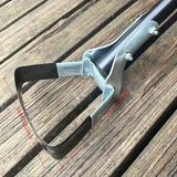 Pala de jardín de metal duradera con hoja de acero ajustable, ideal para el mantenimiento eficiente de granjas y jardines, perfecta para descompactar el suelo y eliminar malezas, jardín también.