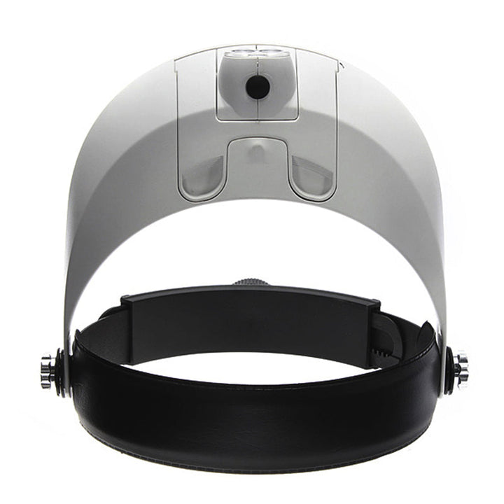 Lupa Led Visera + 5 Lentes Aumento Diadema Joyería Relojería MG81001-G