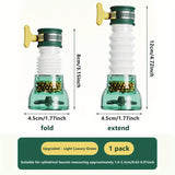 Extensor de grifo ajustable, cabezal de ducha giratorio 360°, plástico, portátil para bañar y duchar mascotas, accesorio de fregadero de cocina de fácil instalación.