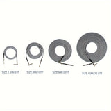 Cable de audio estéreo EROK de alta calidad, macho de 1/4" a 6.35 mm, ángulo recto a recto, interconexión balanceada para guitarra eléctrica, bajo, teclado, mezcladora, amplificador