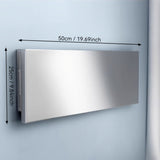 Estante de almacenamiento plegable de acero inoxidable - Instalación sin taladro, resistente a la oxidación y fácil de limpiar, organizador de cocina que ahorra espacio para especias, cubiertos, utensilios de cocina, diseño contemporáneo, organizadores y