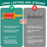 Carrete de Línea Mason con Mango Antideslizante, 164.59 metros de Cuerda Recargable 18 - Cable de Nailon Extra Fuerte para Jardinería, Camping, Equipo de Supervivencia y Bricolaje al Aire Libre