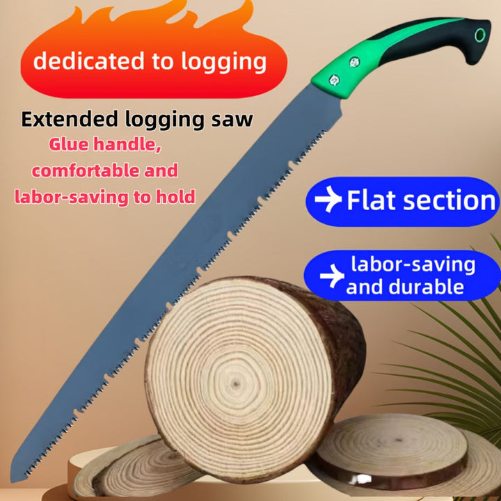 2 Piezas de Sierra de Podar Manual. Sierra Extra Grande para Jardín Exterior, Plegable con Mango Revestido en Goma para un Agarre Cómodo, Ideal para Cortar Ramas Rápidamente, Perfecta para Hombres y Uso Doméstico en la Jardinería. Oferta: Compra Uno y Ll