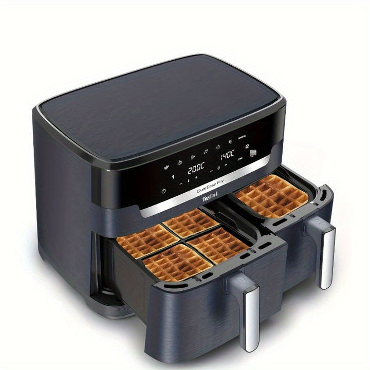 Juego de 2 moldes de waffle de silicona, perfectos para usar con for philips NA350 y Tefal EY9018, ideales para hornear y fáciles de limpiar, herramientas de cocina.