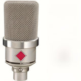 Micrófono de condensador de placa grande de 48V 102, adecuado para estudio, estudio de grabación profesional, estudio de canto con cable, micrófono de metal, micrófono para podcasting