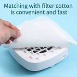 Recogedor de Polvo para Uñas Profesional - Aspiradora Mini USB con Motor Cepillado, 20.000 RPM, Bajo Ruido, Incluye Papel Filtro - Compacto y Portátil para Hogar, Viajes, Manicura y Pedicura, Herramienta de Belleza Esencial, Diseño Userfriendly, Alta Cal