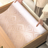 1 Rollo de Forro de Estantería y Cajón Claro, 29,97 cm * 149,86 cm Forros de Gabinete Premium sin Adhesivo y Antideslizantes para Protección contra Rasguños, escritorio, Refrigerador, Estanterías, Cajones con Diseño Moderno