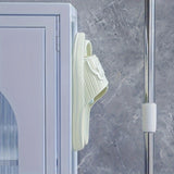 Estante plegable de plástico para zapatos, soporte de zapatillas montado en la pared sin necesidad de taladrar para el baño, organizador de almacenamiento colgante que ahorra espacio