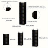 1 bolsa colgante para almacenamiento de chips de bambú con buena capacidad de carga y lavable, no se deforma fácilmente. Bolsa organizadora para ropa, zapatos y artículos diversos del hogar. Bolsillo lateral de gran capacidad, un artículo ideal para el h