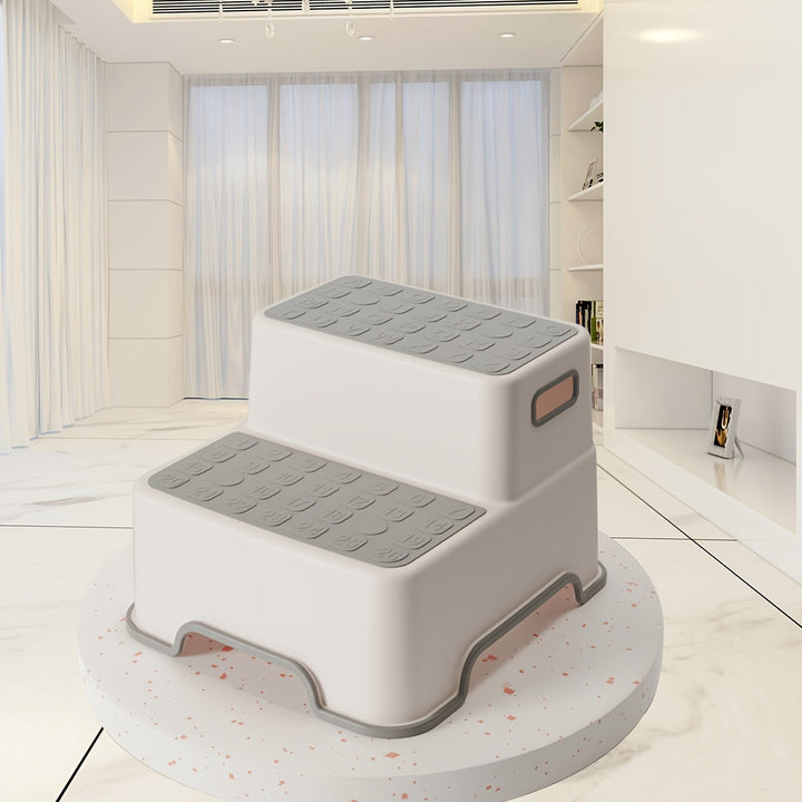 Banqueta de segundo nivel - Taburete antideslizante para baño para aumento de altura del inodoro, reposapiés para fregadero.