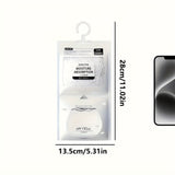 25/20 (Versión Extra) 70,54/56,43 oz Desecante, Bolsa Absorbente de Humedad Colgante - Perfecta para Armarios, Dormitorios y Baños. El Diseño de la Bolsa Absorbente de Humedad Colgante. Artículos Domésticos Resistentes al Humo para Dormitorios.