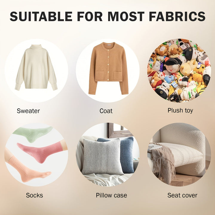 Extracción de pelusa eléctrica portátil recargable, potente pelusa cortadora para ropa, muebles, alfombras, carga USB, incluye cepillo de limpieza, estuche de viaje, extracción rápida de pelusa para ropa de invierno.