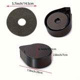 Juego de herramientas para bartender de 3 niveles con recipientes de plástico para sal y azúcar, organizador multiusos para margaritas y cócteles, accesorios duraderos para bares, esenciales para mixología profesional y entretenimiento en casa, diseño el