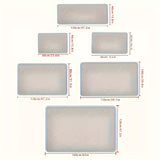 1pc Alfombra de área suave antideslizante con diseño de consola de juegos retro, 480 g Kilogramo cuadrado, 1 cm de grosor, poliéster hecho a máquina, solo lavado a mano, alfombra rectangular para sala de estar, decoración de cocina