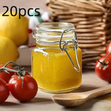 MAHSHIB Juego de 12 Tarros Mini para Especias con Tapa Hermética - Recipientes Reutilizables Antiderrames, Ideales para Organización y Regalos de Graduación/Inauguración