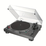 1 pieza de cubierta de polvo de giradiscos de reemplazo de acrílico transparente para Audio-Technica AT-LP120 y LP120X, cubierta de polvo para giradiscos LP120XBT, estuche protector transparente con clips de ajuste seguro y suspenders, accesorio para máq