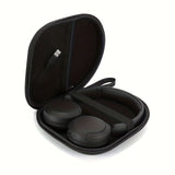 Estuche protector duro de EVA negro para auriculares, compatible con JBL Tune 510BT/520BT/500BT, funda delgada para Sony WH-CH520/510, bolsa de almacenamiento resistente a golpes con bolsillos para accesorios, estuche resistente | diseño elegante en negr