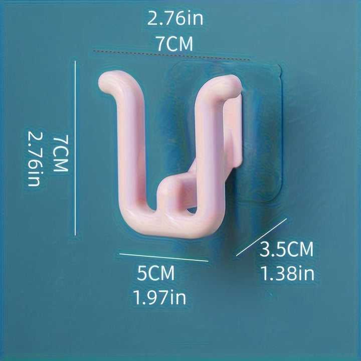 Estante plegable de plástico para zapatos, soporte de zapatillas montado en la pared sin necesidad de taladrar para el baño, organizador de almacenamiento colgante que ahorra espacio