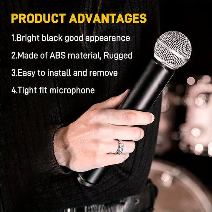 2 Accesorios inalámbricos para micrófono Shure PGX2/SLX2/PG58/SM58/BETA58