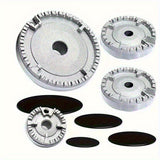 Tapón de llama de estufa de gas desmontable - Cubierta de metal de superficie plana reutilizable para apartamentos, hogares y cocinas - Diseño duradero de alta calidad que previene retardantes de llama y rayones, accesorio de electrodomésticos, aparienci