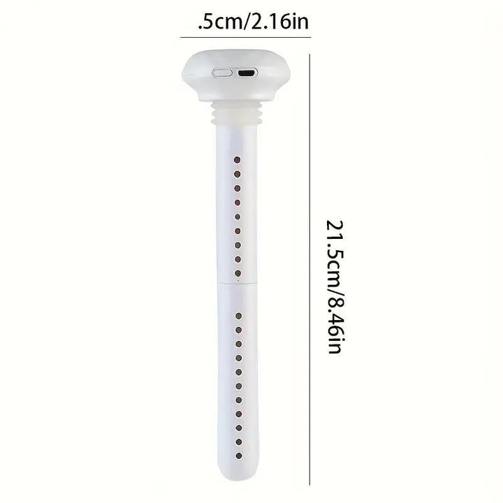 Humidificador compacto con USB, diseño portátil y elegante, ideal para viajes, oficina, hotel, auto y hogar, sin necesidad de botella de agua, fácil de usar con hisopo empapable - DYFDYF
