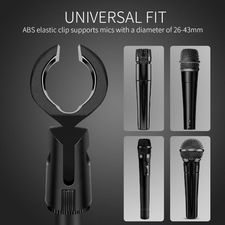 Soporte para micrófono de escritorio ajustable