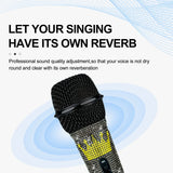 Microfono Dinámico Blink Blink para Cantar Karaoke, Microfono Vocal con Cable para Karaoke, Micrófono de Mano para Espectáculos con Cable, Micrófonos para Altavoz con Interruptor ON/Off