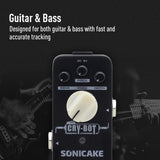 Pedal de Guitarra SONICAKE Cry-Bot Auto Wah - Filtro de Envolvente 100% Analógico con True Bypass, Seguimiento Rápido y Preciso para Guitarra y Bajo