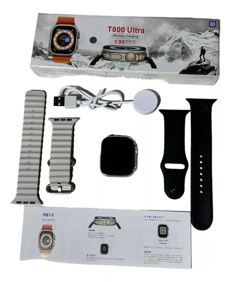 Reloj Inteligente T800 Ultra doble pulso