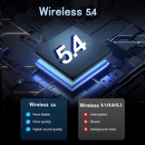 Adaptador sin varillas USB 5.4 sin Controladores, Transceptor para Computadora de Escritorio y Audífonos, Compatible con Conexión Simultánea de 7 Dispositivos, Plug-and-Play