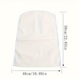 1 pieza - 2 piezas Red para lavadora y secadora multiusos, protege y organiza almohadas y juguetes, cuidado de tela, 48x56 cm, ahorra espacio