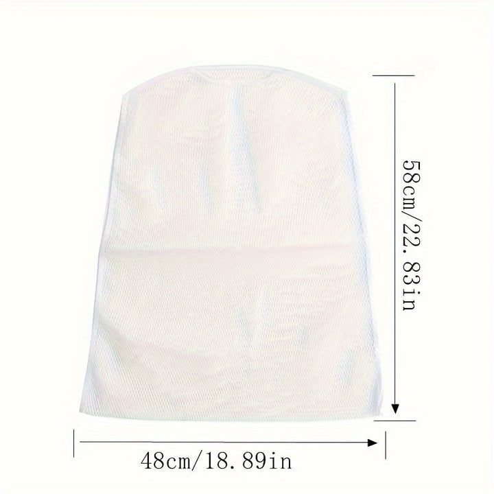 1 pieza - 2 piezas Red para lavadora y secadora multiusos, protege y organiza almohadas y juguetes, cuidado de tela, 48x56 cm, ahorra espacio