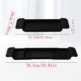 1pc Bandeja De Bañera, Estante De Baño Retráctil, Organizador De Baño Simple, Bandeja De Bañera De Plástico Multifuncional, Accesorios De Baño