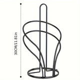 Soporte para rollos de papel de cocina y baño, base pesada, soporte de papel de pie para mostrador