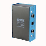 Pedal de EQ de 10 Bandas Premium para Guitarra y Bajo - True Bypass, Volumen Ajustable, Carcasa de Aluminio Duradera, Cubre de 31.25Hz a 16kHz