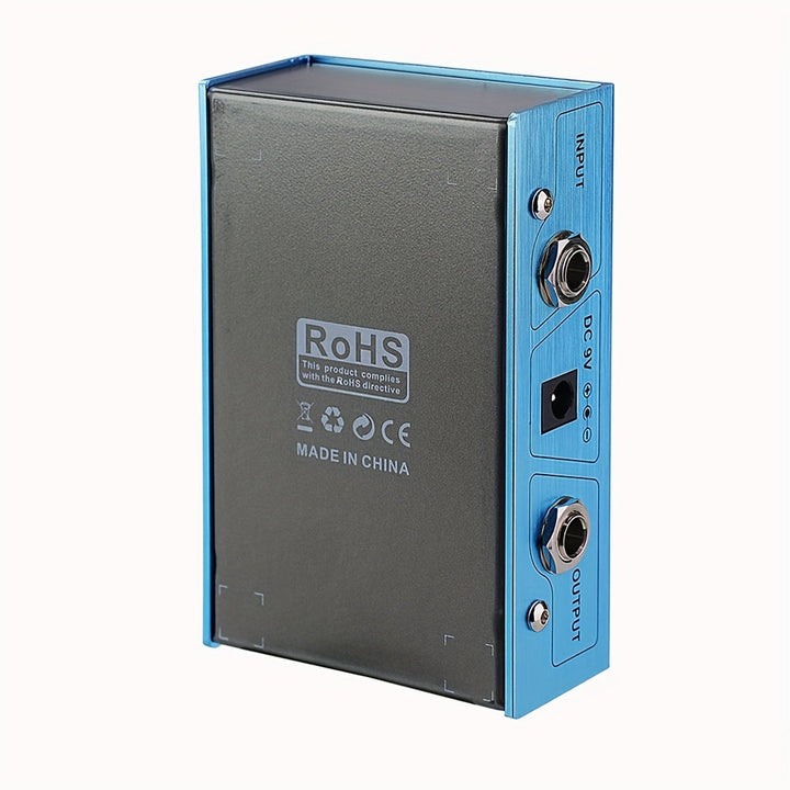 Pedal de EQ de 10 Bandas Premium para Guitarra y Bajo - True Bypass, Volumen Ajustable, Carcasa de Aluminio Duradera, Cubre de 31.25Hz a 16kHz