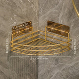 Estante de esquina para el baño, amplio para guardar cosméticos, productos de cuidado de la piel y cepillos de dientes