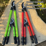 Cortacésped de jardinería de alta resistencia - Hojas de precisión SK5 para ramas de árboles frutales, aspereza de arbustos, mangos verdes y rojos, no requiere electricidad, herramienta de poda de árboles, herramienta de jardinería tradicional