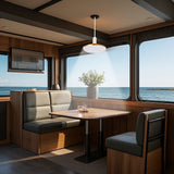 1 pieza de bombilla de montaje flush estilo UFO moderno - Base de tornillo E26/E27, alta luminosidad LED, fácil de instalar, perfecta para hogar, oficina, dormitorio, comedor, RV, sala de estar - Iluminación interior, iluminación interior | Estética mode