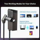 Adaptador Ethernet Starlink V2 - Compatible con Placa Rectangular Gen 2 y Router WiFi Mesh, Convierte la Conexión de Starlink a Puerto RJ45 Gigabit Ethernet (Internet Rápido por Cable), Sin Necesidad de Fuente Externa, para Smartphones, PCs, Servidores,