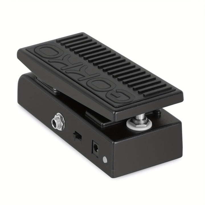 GOKKO GK-64 Mini Wah Pedal - Un pequeño pedal de Wah y volumen con conmutación de verdadero bypass, luces LED dobles y una construcción robusta.