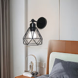 1 lámpara de pared ajustable con base para foco E27 - Estilo industrial moderno, montaje semiempotrado en hierro para sala, cocina, dormitorio, pasillo y escaleras (foco no incluido), iluminación de cocina, iluminación contemporánea, iluminación duradera